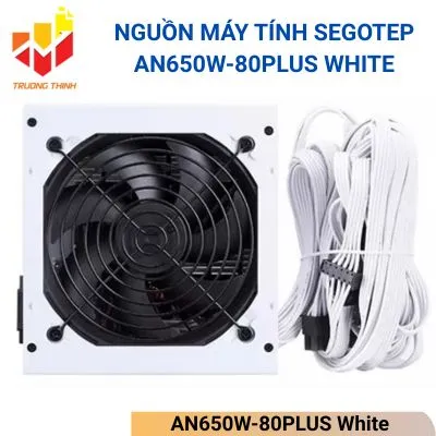 Nguồn máy tính Segotep AN650W-80PLUS White