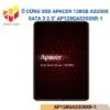 Ổ cứng SSD Apacer 128GB AS350X SATA 3 2.5" AP128GAS350XR-1