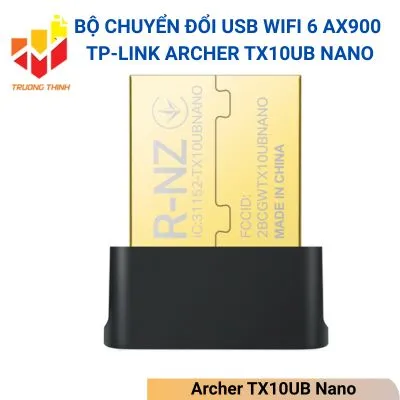 Bộ chuyển đổi USB Wifi 6 AX900 TP-Link Archer TX10UB Nano