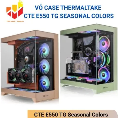 Vỏ Case Thermaltake CTE E550 TG Seasonal Colors