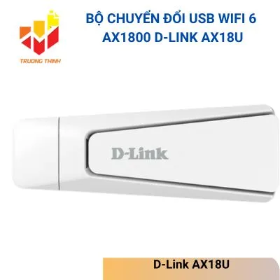 Bộ chuyển đổi USB Wifi 6 AX1800 D-Link AX18U
