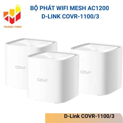 Bộ phát Wifi Mesh AC1200 D-Link COVR-1100/3