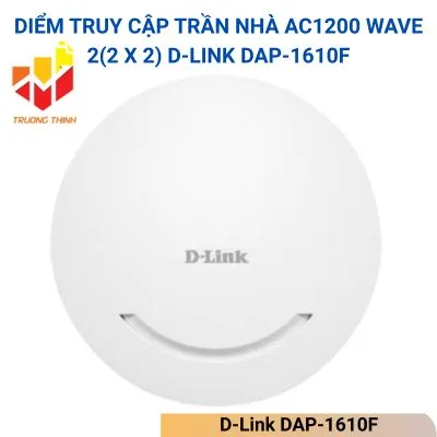 Diểm truy cập trần nhà Unified Wireless AC1200 Wave 2(2 x 2) D-Link DAP-1610F