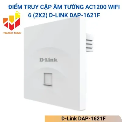 Bộ Phát Wifi 6 Âm Tường D-Link DAP-1621F AC1200
