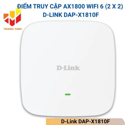 Điểm truy cập Unified Wireless AX1800 Wifi 6 (2 x 2) D-Link DAP-X1810F