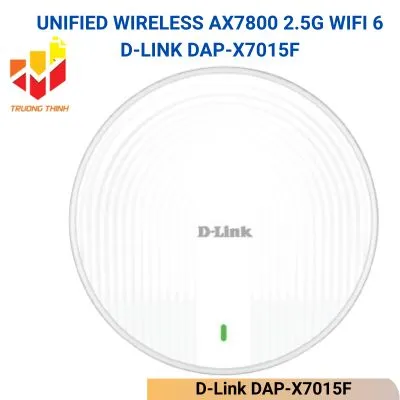 Điểm truy cập Unified Wireless AX7800 2.5G Wifi 6 D-Link DAP-X7015F