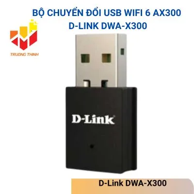 Bộ chuyển đổi USB Wifi 6 AX300 D-Link DWA-X300