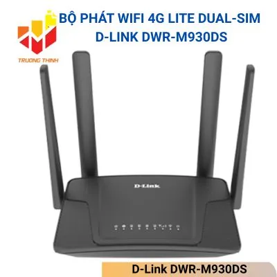 Bộ phát Wifi 4G LITE Dual-Sim D-Link DWR-M930DS