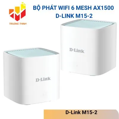 Bộ phát Wifi 6 Mesh AX1500 D-Link M15-2