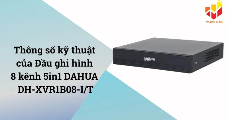 DAHUA DH-XVR1B08-I/T