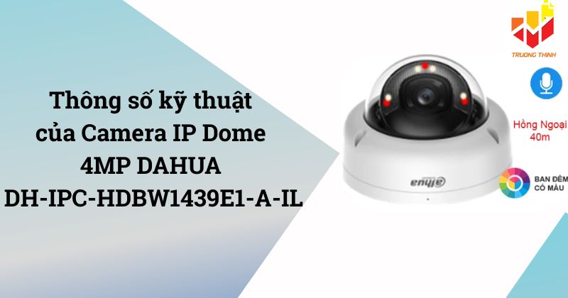 DAHUA DH-IPC-HDBW1439E1-A-IL