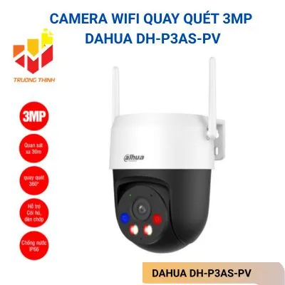 Camera Wifi quay quét 3MP DAHUA DH-P3AS-PV