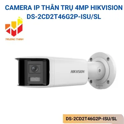 Camera IP thân trụ 4MP Hikvision DS-2CD2T46G2P-ISU/SL
