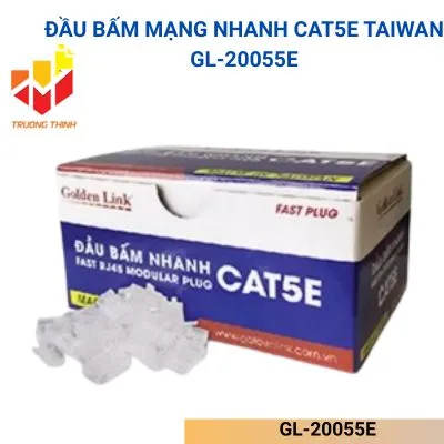 Đầu bấm mạng Nhanh CAT5E TAIWAN GL-20055E