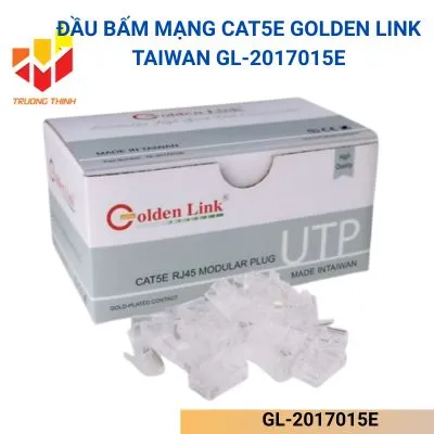 Đầu bấm mạng CAT5E Golden Link TAIWAN GL-2017015E