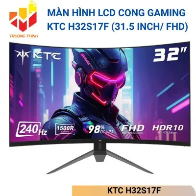 Màn hình LCD Cong Gaming KTC H32S17F (31.5 inch/ FHD)