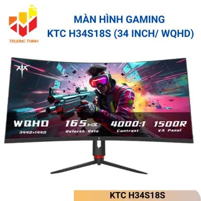 Màn hình gaming KTC H34S18S (34 inch/ WQHD)