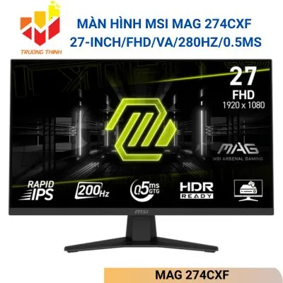 Màn hình MSI MAG 274CXF 27-inch/FHD/VA/280Hz/0.5ms