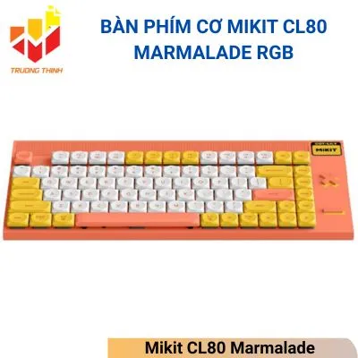 Bàn Phím Cơ Mikit CL80 Marmalade RGB