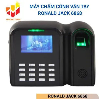 Máy Chấm Công Vân Tay RONALD JACK 6868