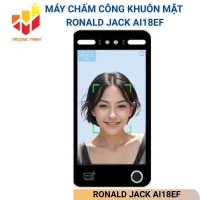 Máy Chấm Công Khuôn Mặt RONALD JACK AI18EF