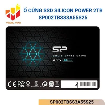 Ổ cứng SSD Silicon Power 2TB SATA III 2.5 SP002TBSS3A55S25
