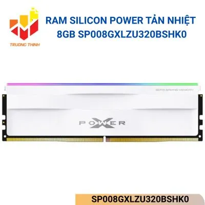 Ram Silicon Power Tản Nhiệt (LED) 8GB SP008GXLZU320BSHK0