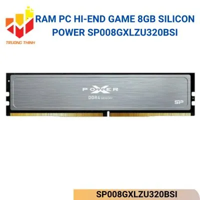Ram PC Hi-end GAME 8GB Silicon POWER SP008GXLZU320BSI