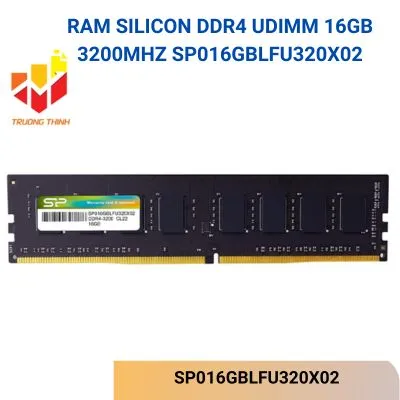 Ram Silicon DDR4 UDIMM 16GB 3200Mhz SP016GBLFU320X02