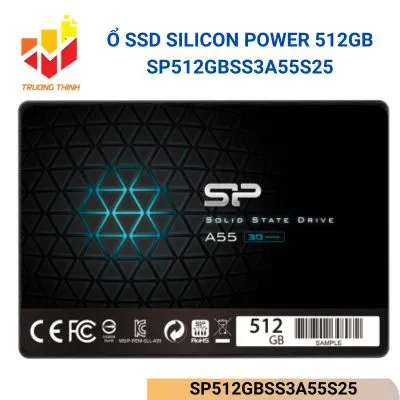 Ổ SSD Silicon Power 512GB SP512GBSS3A55S25
