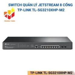 Switch Quản Lý JetStream 8 cổng TP-LINK TL-SG3210XHP-M2