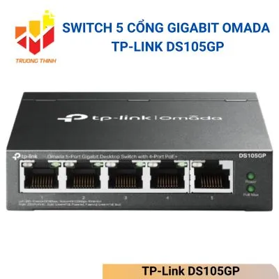 Switch 5 cổng Gigabit Omada TP-Link DS105GP