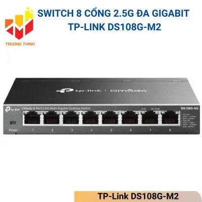 Switch 8 cổng 2.5G đa Gigabit TP-Link DS108G-M2