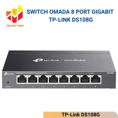 Switch Omada 8 Port Gigabit TP-Link DS108G