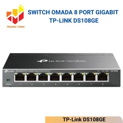 Switch Omada 8 Port Gigabit TP-Link DS108GE