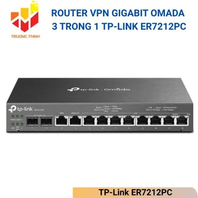 Router VPN Gigabit Omada 3 trong 1 TP-Link ER7212PC