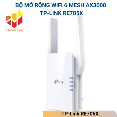 Bộ mở rộng Wifi 6 Mesh AX3000 TP-Link RE705X