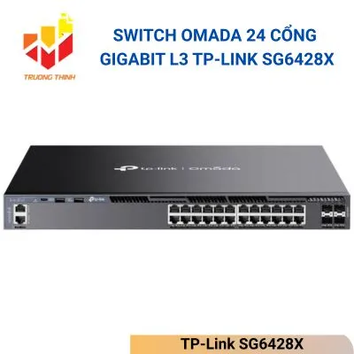 Switch Omada 24 Cổng Gigabit L3 được quản lý TP-Link SG6428X