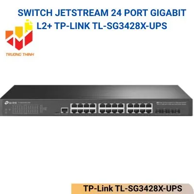 Switch JetStream 24 Port Gigabit L2+ TP-Link TL-SG3428X-UPS