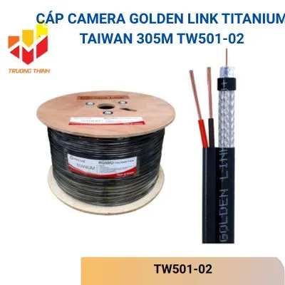 Cáp Camera Golden Link TITANIUM TAIWAN 305M TW501-02