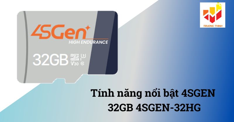 Thẻ nhớ Micro SD 4SGEN 32GB 4SGEN-32HG