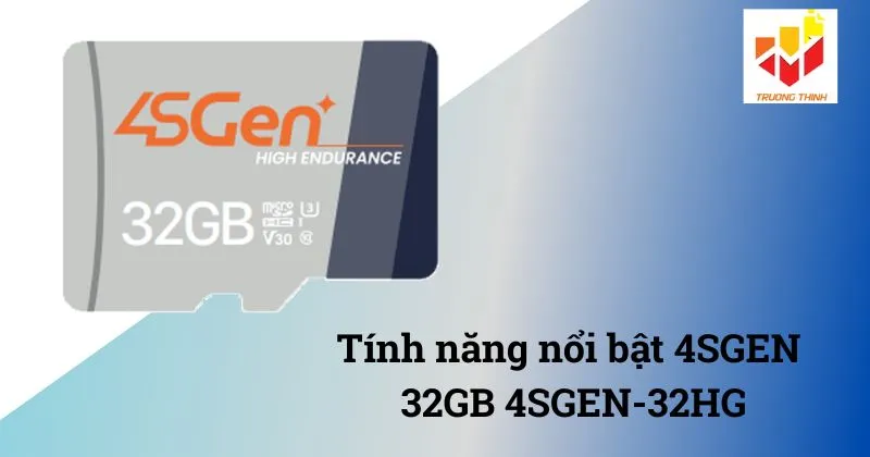 Thẻ nhớ Micro SD 4SGEN 32GB 4SGEN-32HG