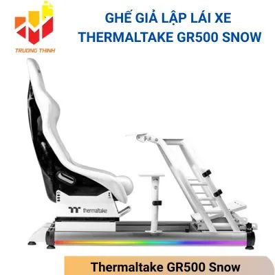 Ghế Giả Lập Lái Xe Thermaltake GR500 Snow