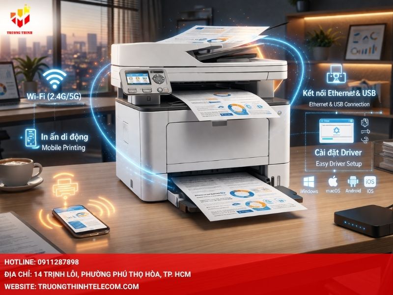 Kết nối thông minh và đa dạng phương thức