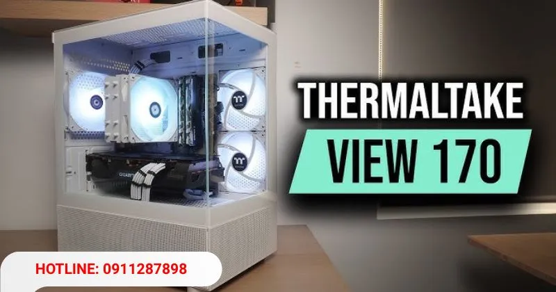 Vỏ case Thermaltake View 170 TG ARGB Snow