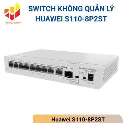 Switch không quản lý Huawei eKitEngine S110-8P2ST