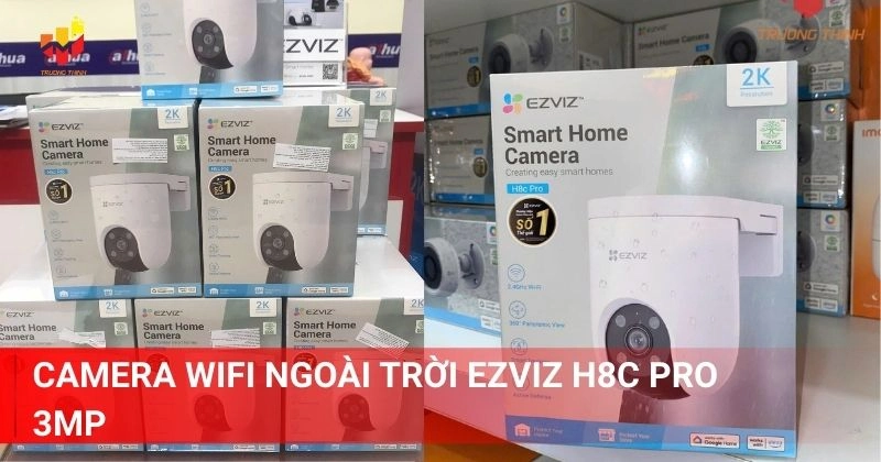 Camera Wifi ngoài trời EZVIZ H8C PRO 3MP