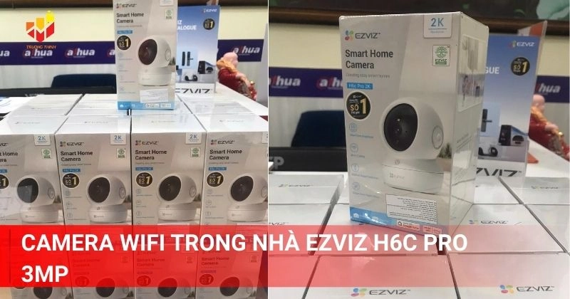 Camera Wifi trong nhà EZVIZ H6C PRO 3MP