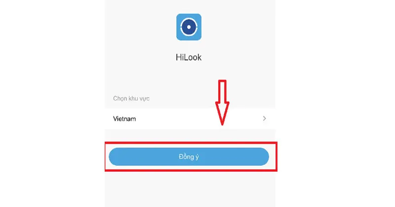 Tiến hành chọn khu vực