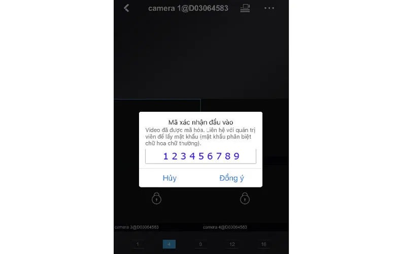 Nhập mã mã hóa video